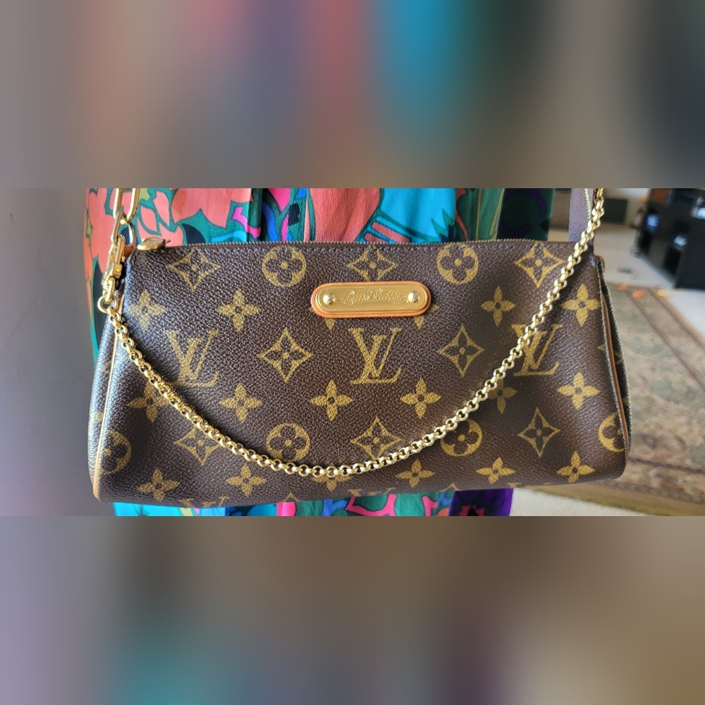 Louis Vuitton EVA Brown Monogram Crossbody - Picture 12 of 16